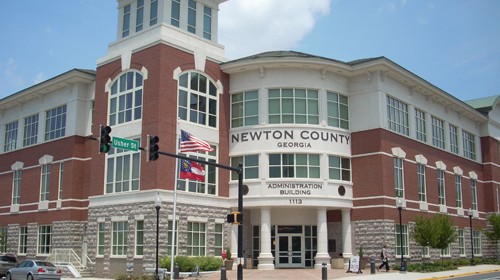 The Newton County Administration Building