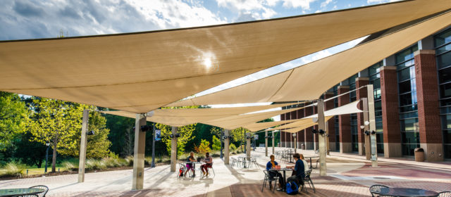 University of West Georgia Campus Center Shade Plaza